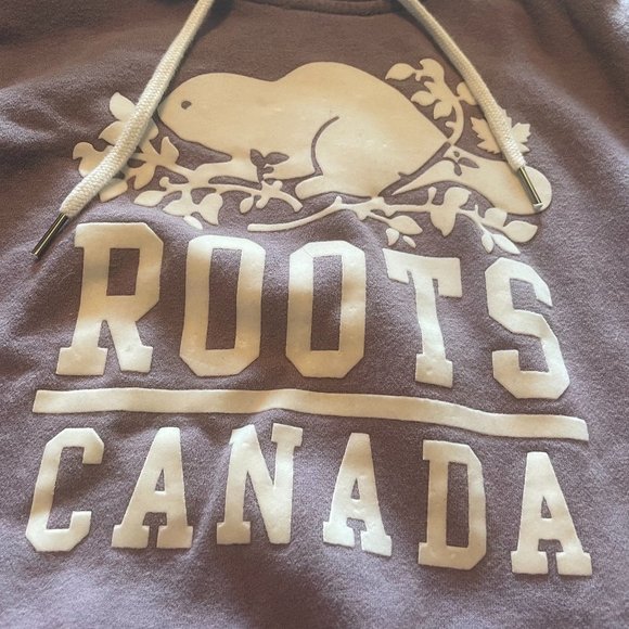 Roots  Hoodie *Purple* Size Medium - Picture 2 of 6
